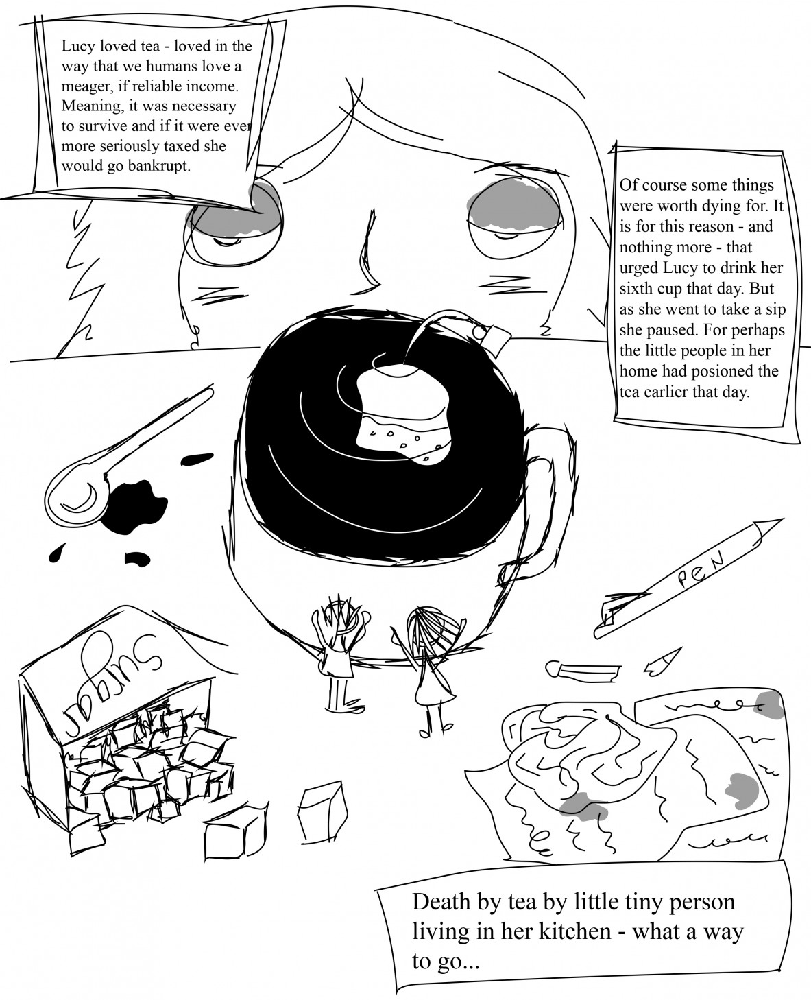 Tea Time Comic, Page 1