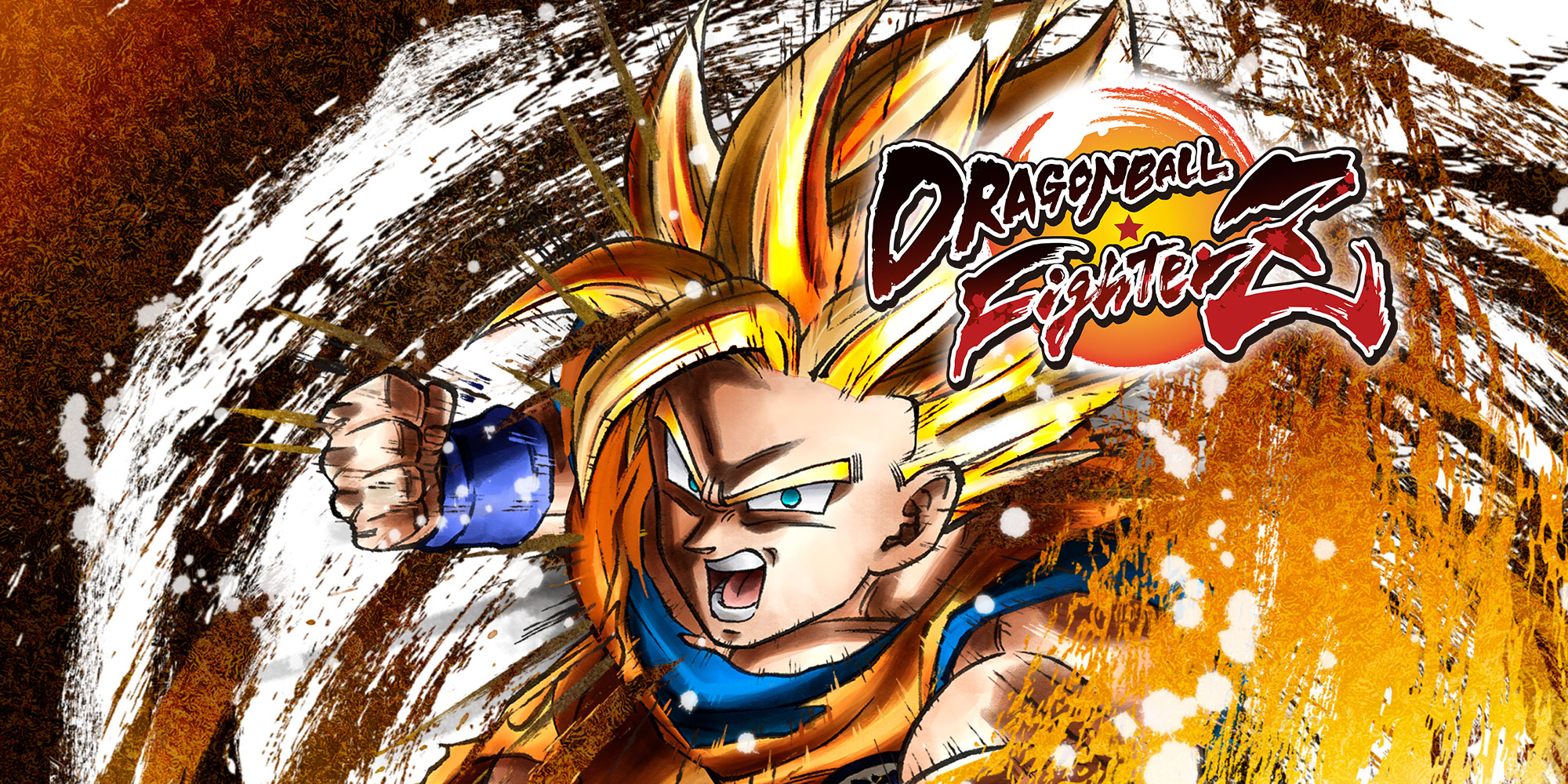Dragon Ball Fighter Z Title Screen and Logo