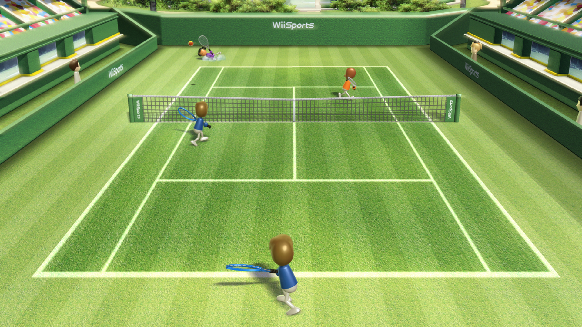 Wii Sports Tennis Screenshot