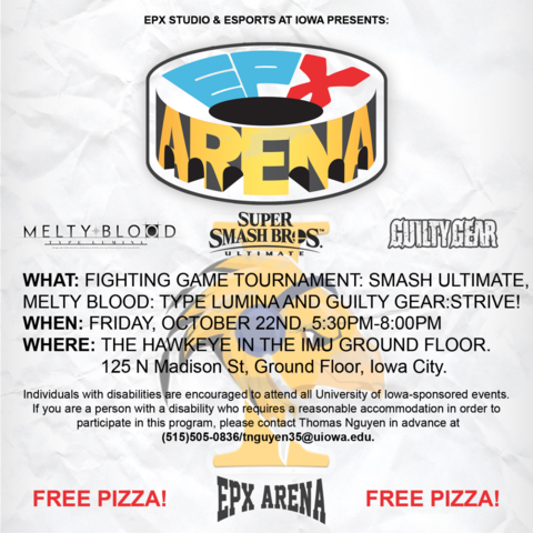EPX Arena Flyer