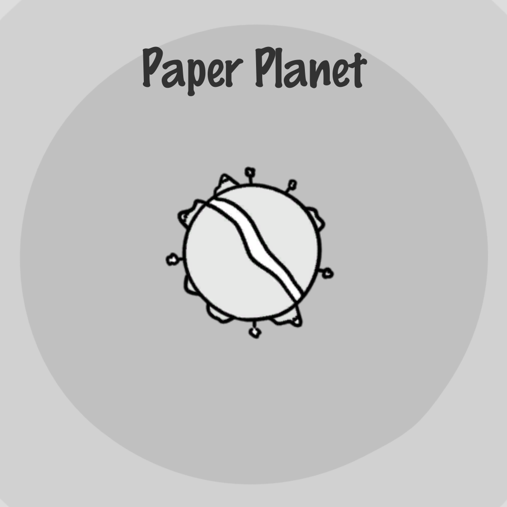 Paper Planet Title Screen